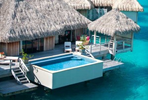 overwater villas honeymoon