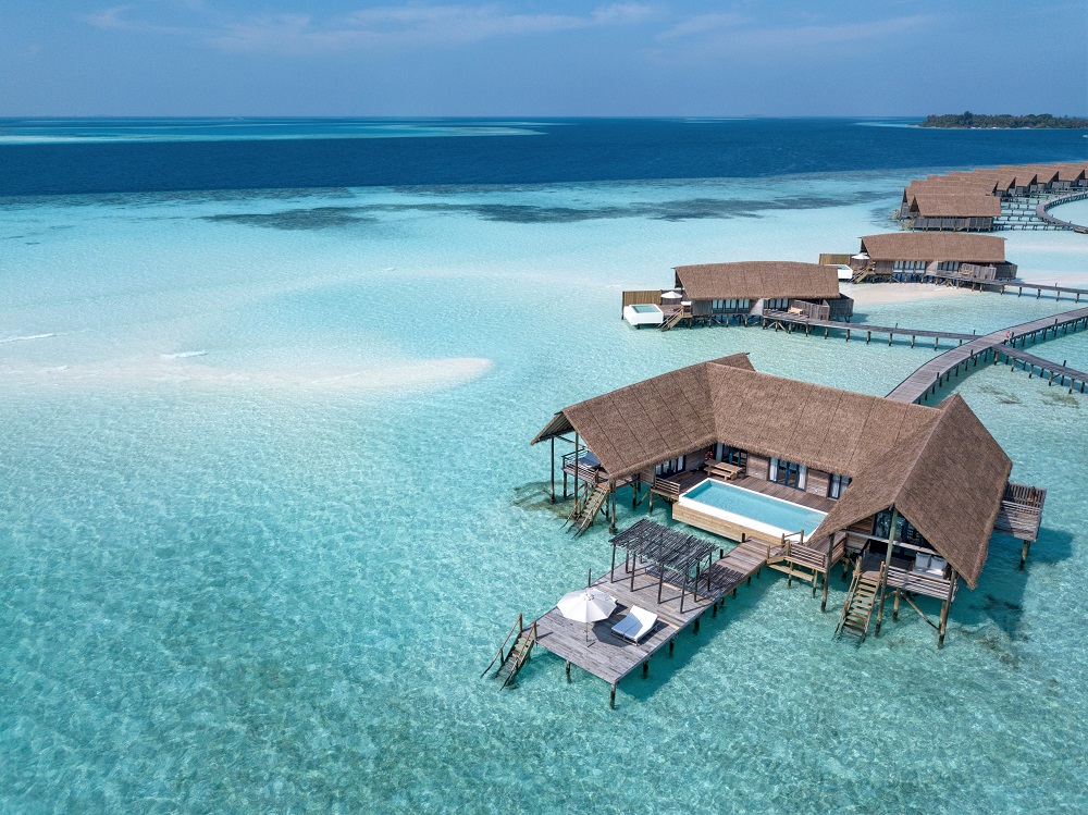 maldives best water villa como