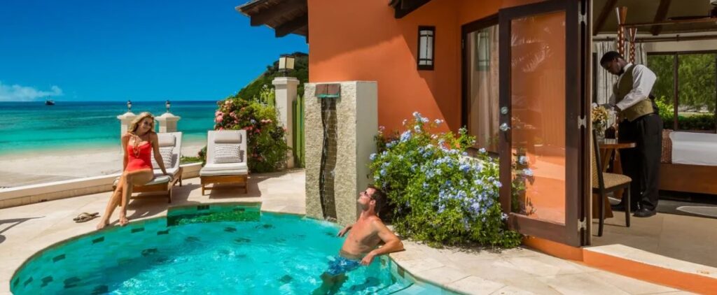 sandals luxury suites